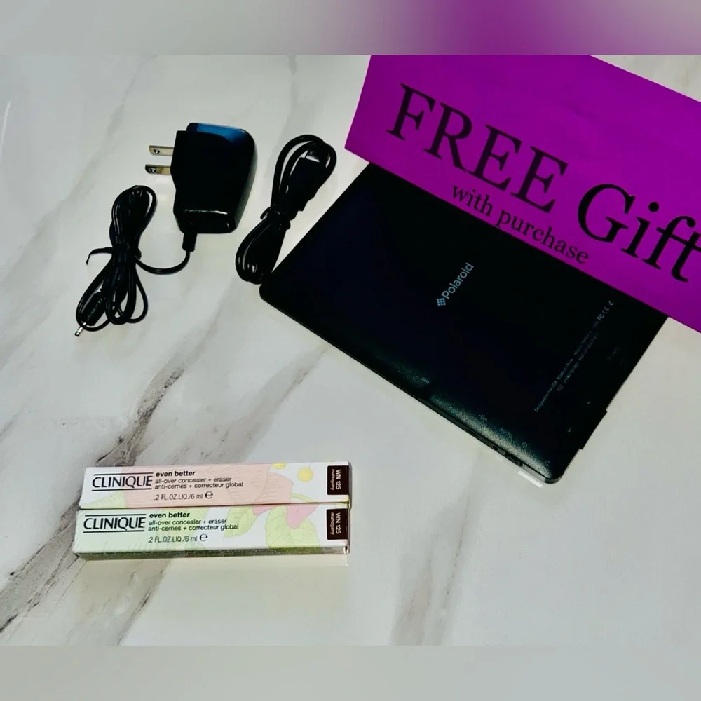 Two Clinique Even Better All Over Concealer+Eraser WN125 mahogany with free gift